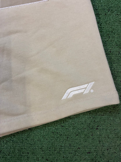 Formula 1 beige shorts
