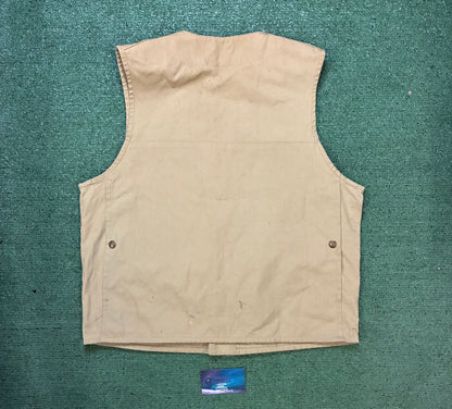 Vintage Filson Tin Cloth Lot 8 Cruiser Work Vest