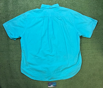 Polo Ralph Lauren  turquoise short sleeve buttondown