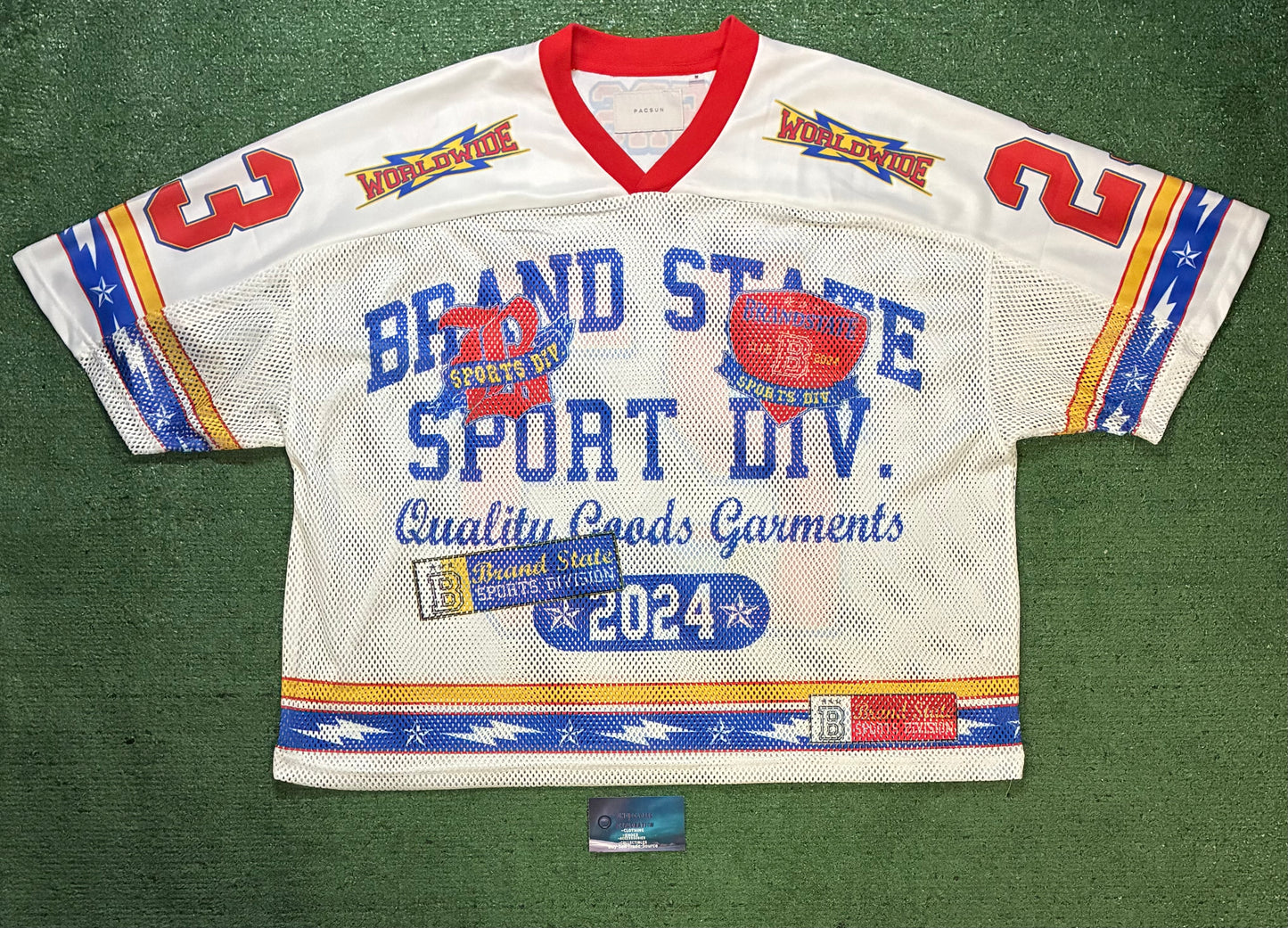 Pacsun state mesh jersey
