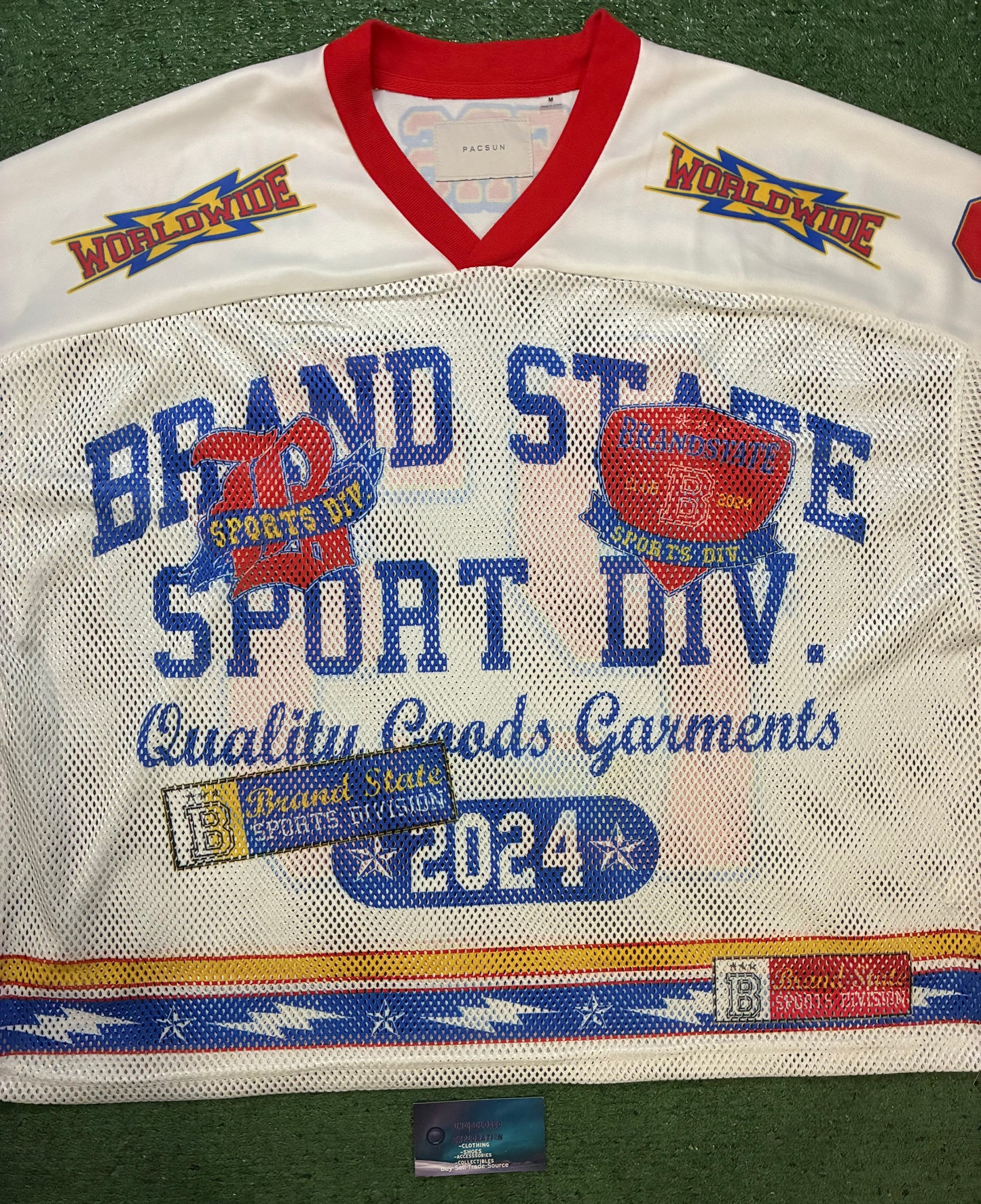 Pacsun state mesh jersey