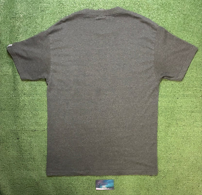 vintage charcoal gray Burton Snowboards tee