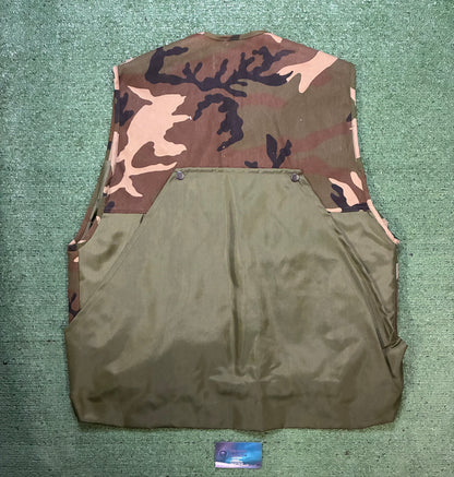 vintage 1980s Winchester woodland camouflage vest