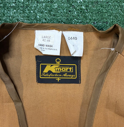 Vintage 1980s Kmart beige vest