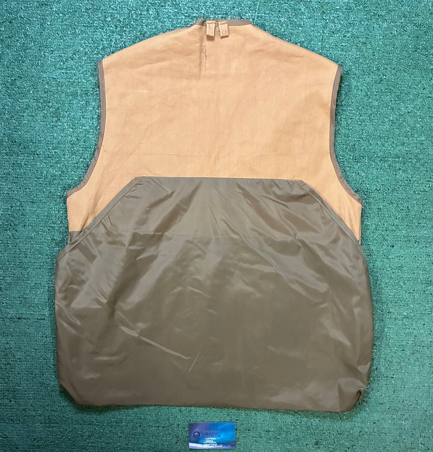 Vintage 1980s Kmart beige vest