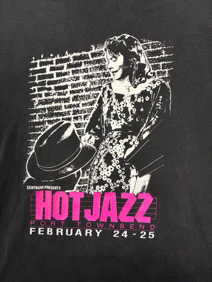 Vintage 1990s Hot jazz port Townsend  grey longsleeve