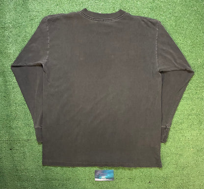 Vintage 1990s Hot jazz port Townsend  grey longsleeve