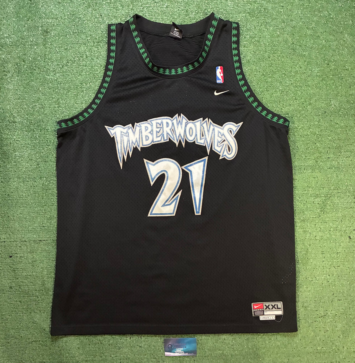 Vintage 1990s Kevin Garnett Minnesota timberwolves Nike jersey
