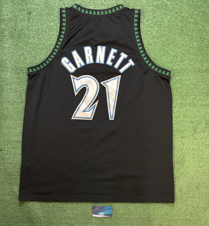 Vintage 1990s Kevin Garnett Minnesota timberwolves Nike jersey