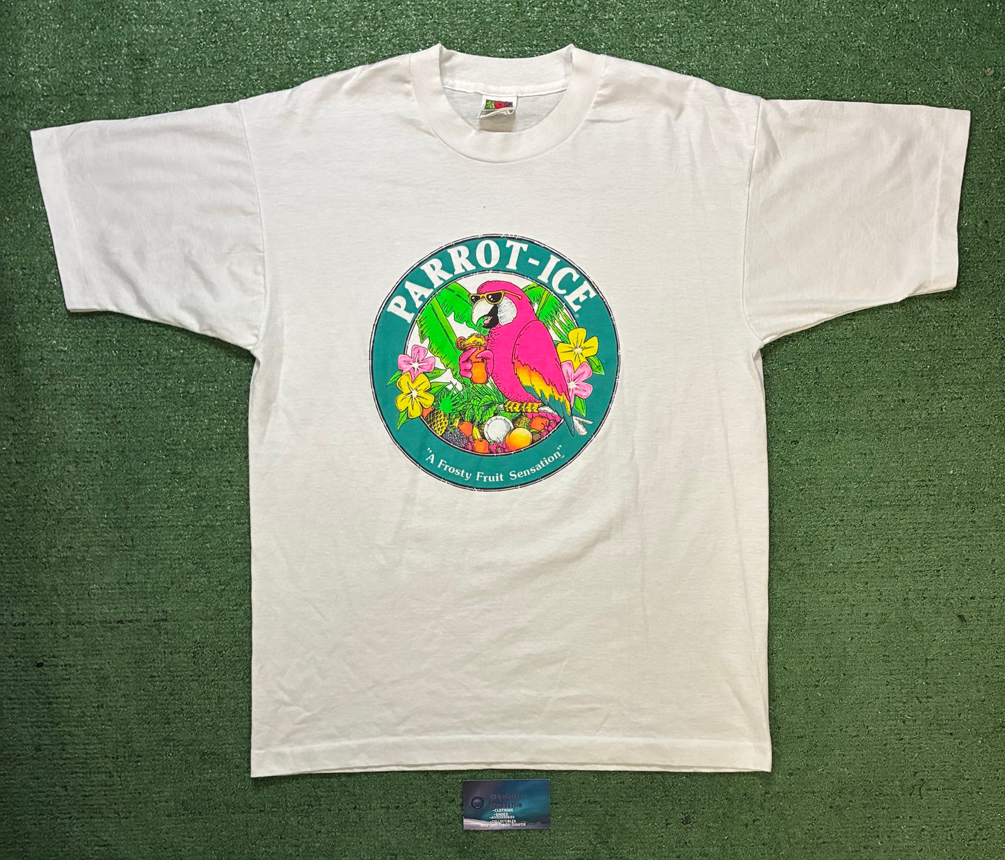 Vintage 1990s Patriot Ice white tee