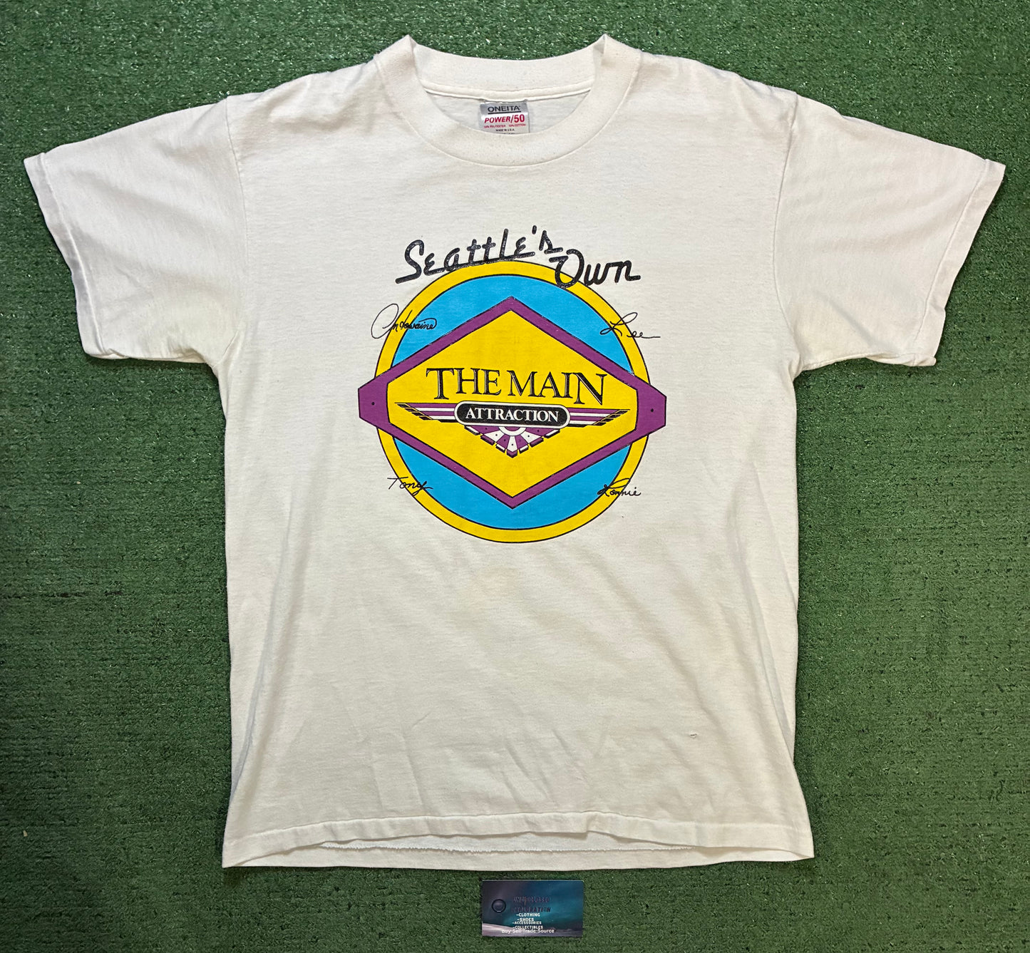 Vintage 1990s Seattle’s  Own  the main attraction tee