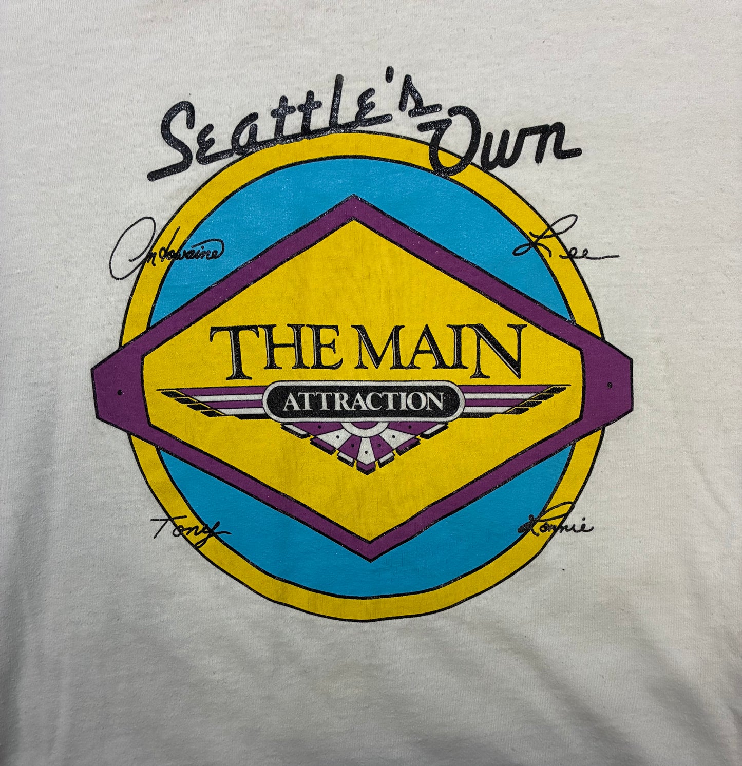 Vintage 1990s Seattle’s  Own  the main attraction tee