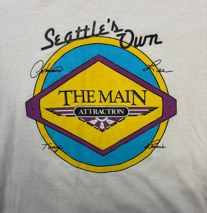 Vintage 1990s Seattle’s  Own  the main attraction tee