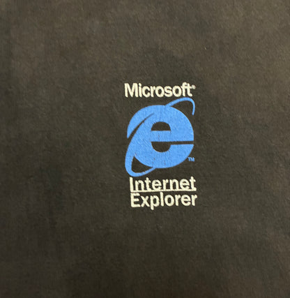 Vintage 1990s Microsoft internet explorer 4 tee