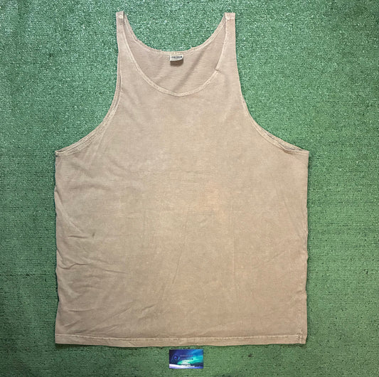 Vintage Bleu Ice tan tank top