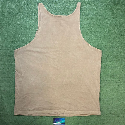 Vintage Bleu Ice tan tank top