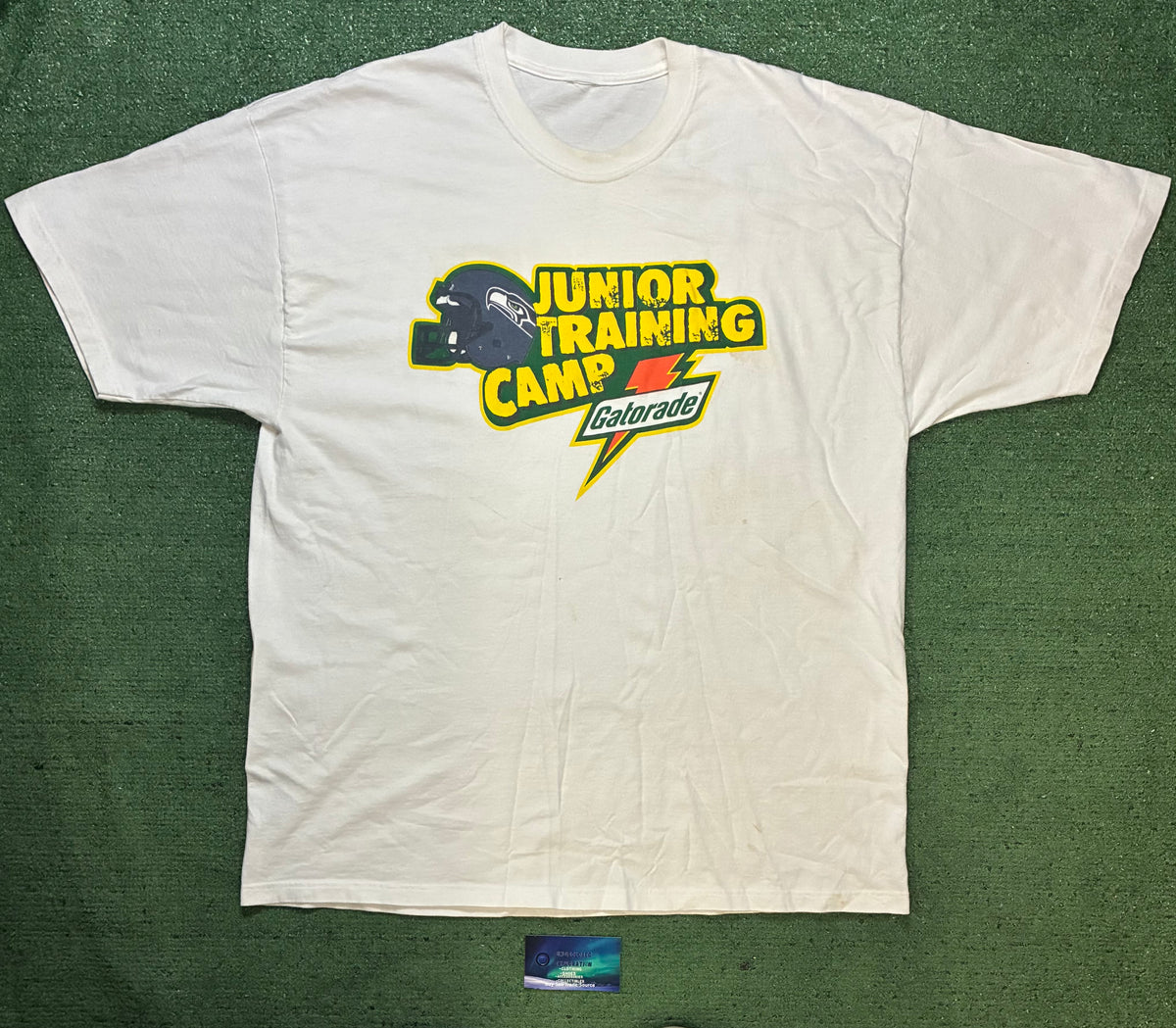 vintage white Gatorade Junior Training Camp tee