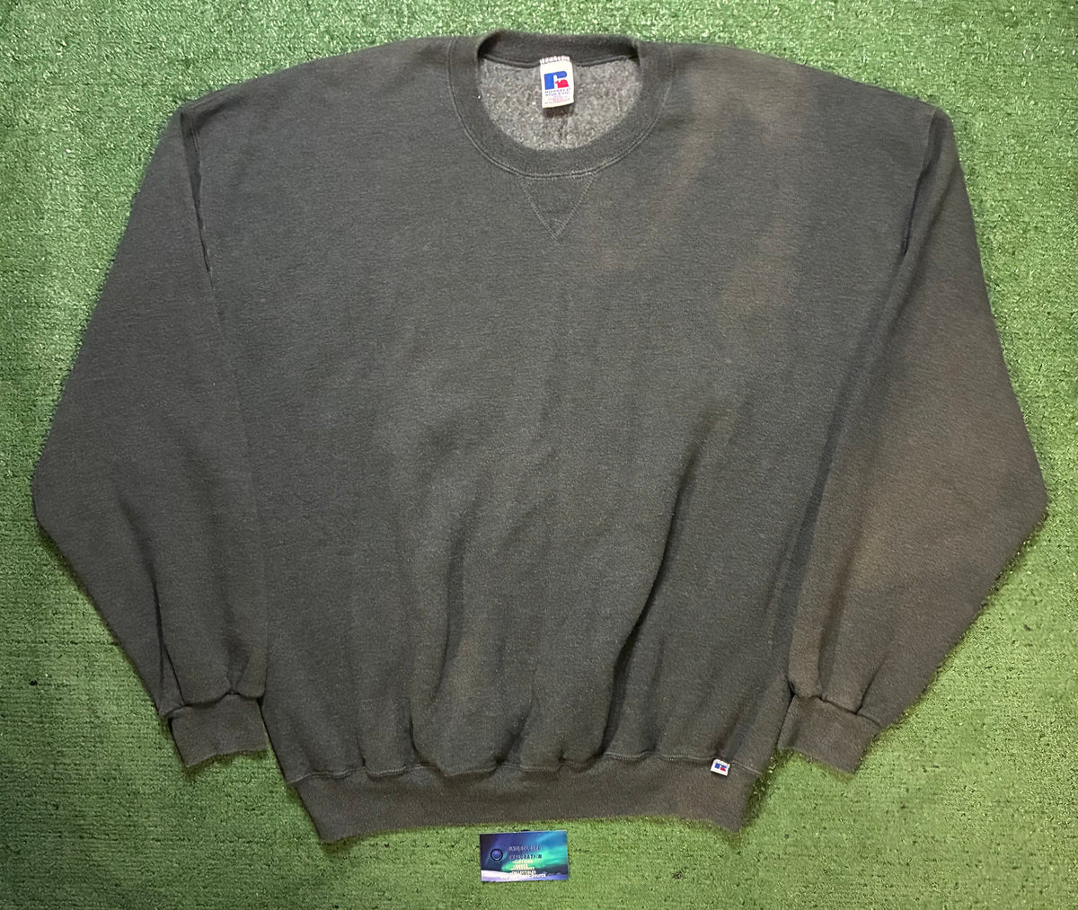Vintage 1990s Russell grey crewneck