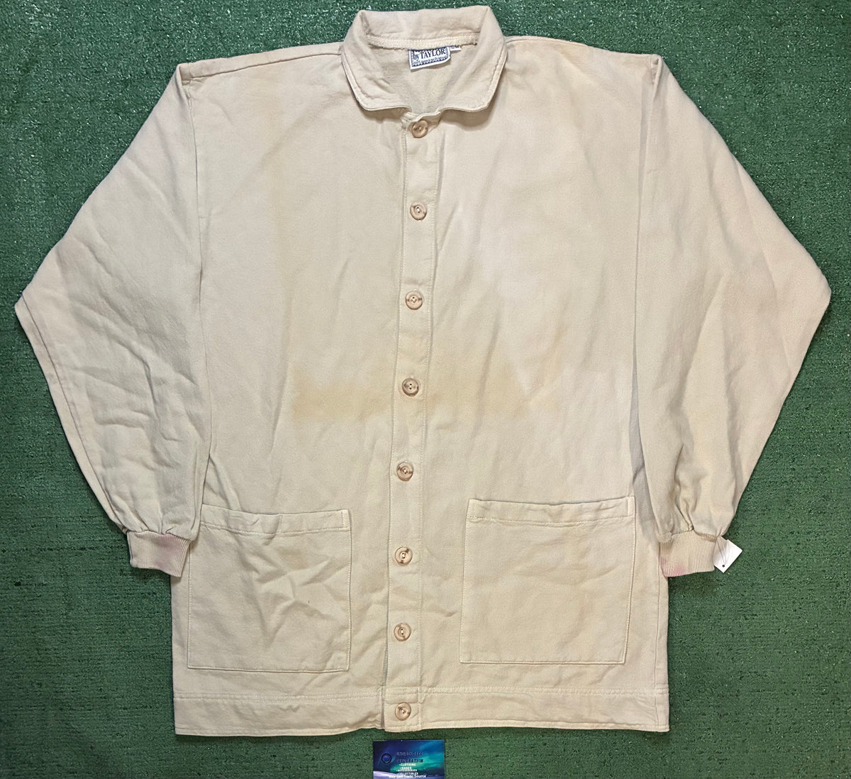 By Taylor button up beige jacket