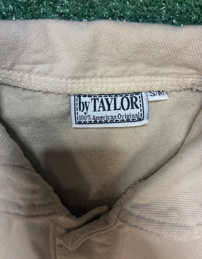 By Taylor button up beige jacket