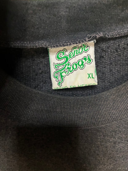 Vintage black Señor Frog's Mazatlán crewneck