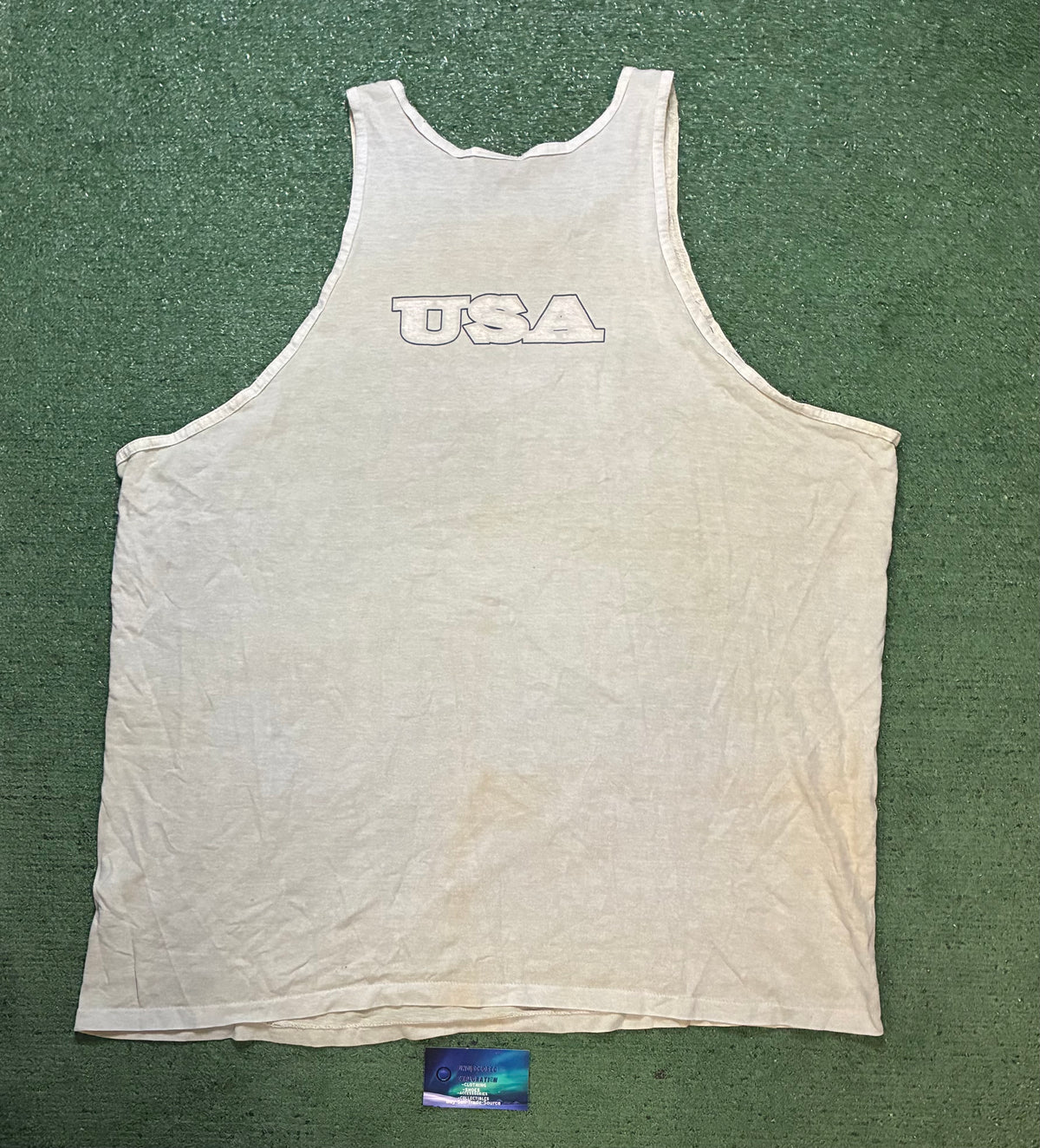 Vintage Club Sportswear grey tank top