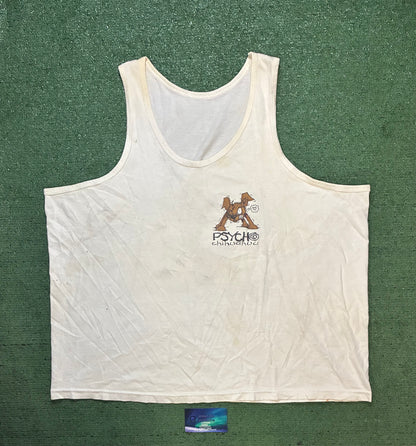 Vintage 1990s Psycho Chihuahua tank top