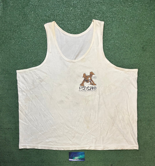 Vintage 1990s Psycho Chihuahua tank top
