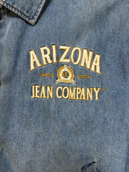 Vintage 1990s Arizona jean denim suede jacket