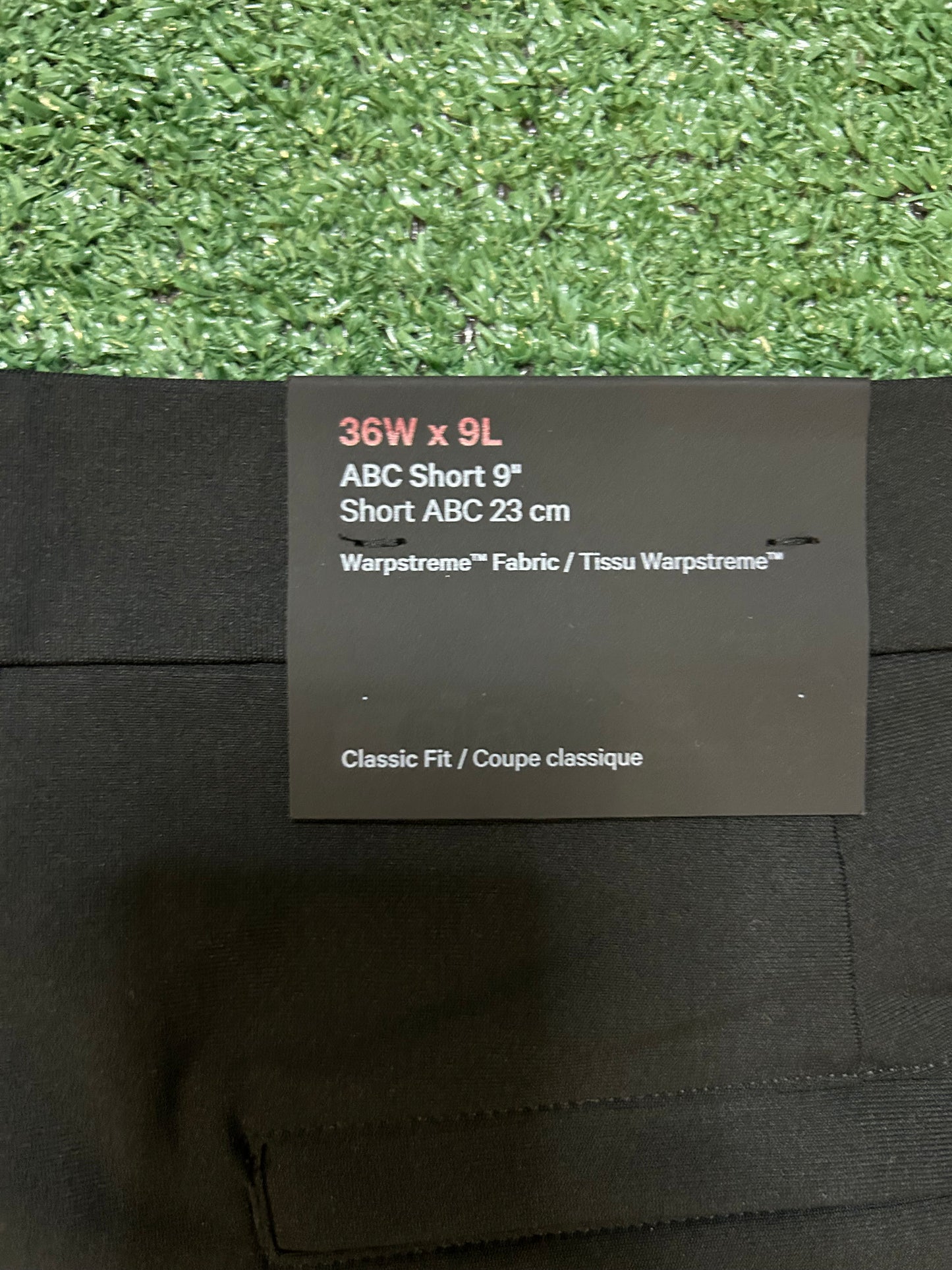 Lululemon ABC black  short