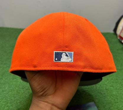 Seattle mariners orange crush new era fitted hat