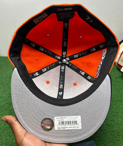 Seattle mariners orange crush new era fitted hat