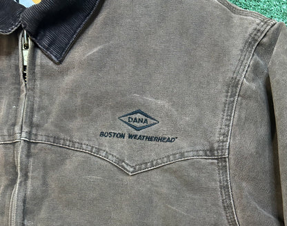 Vintage 1990s carhartt Santa Fe embroidered brown jacket