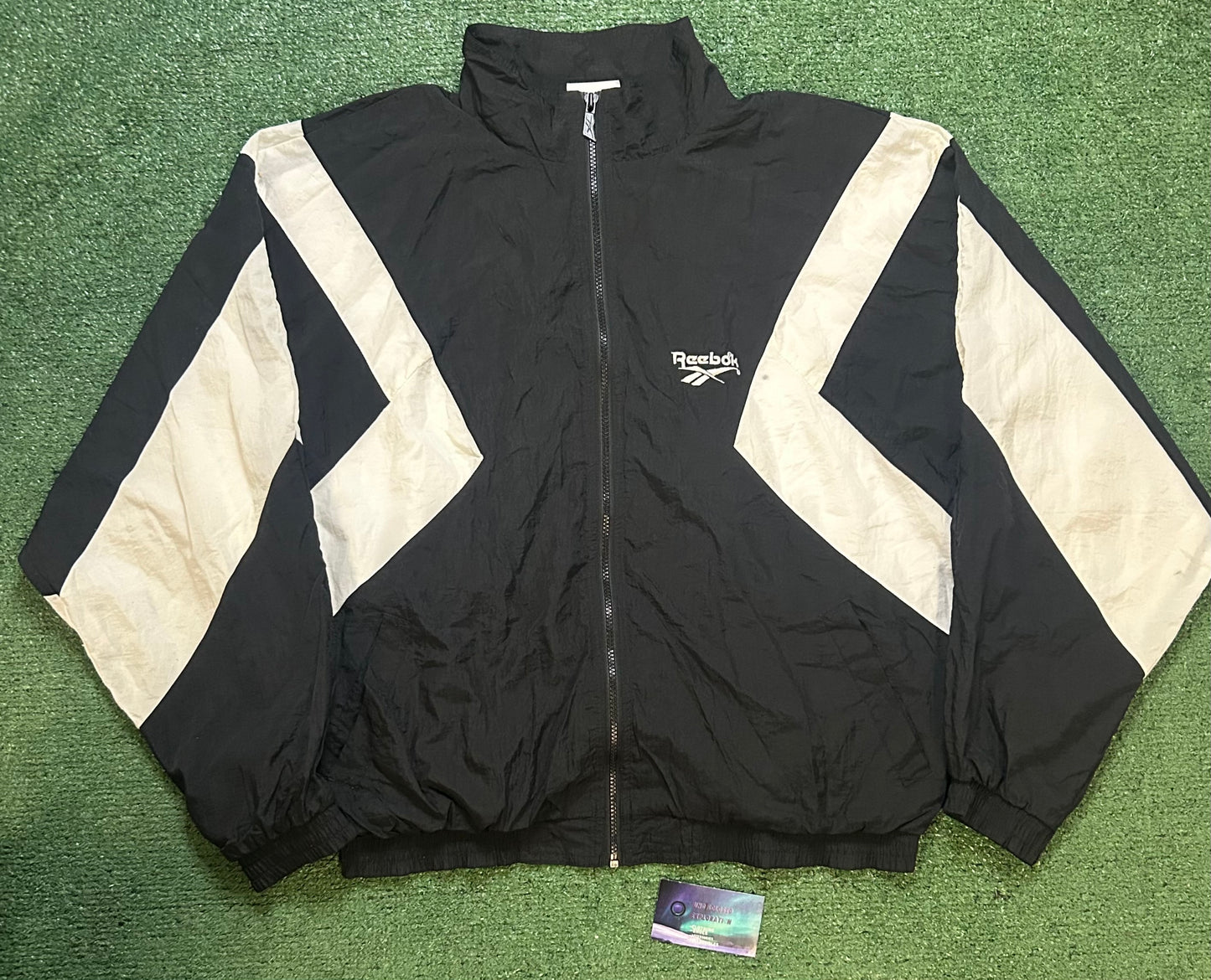 Vintage 1990s Reebok windbreaker jacket