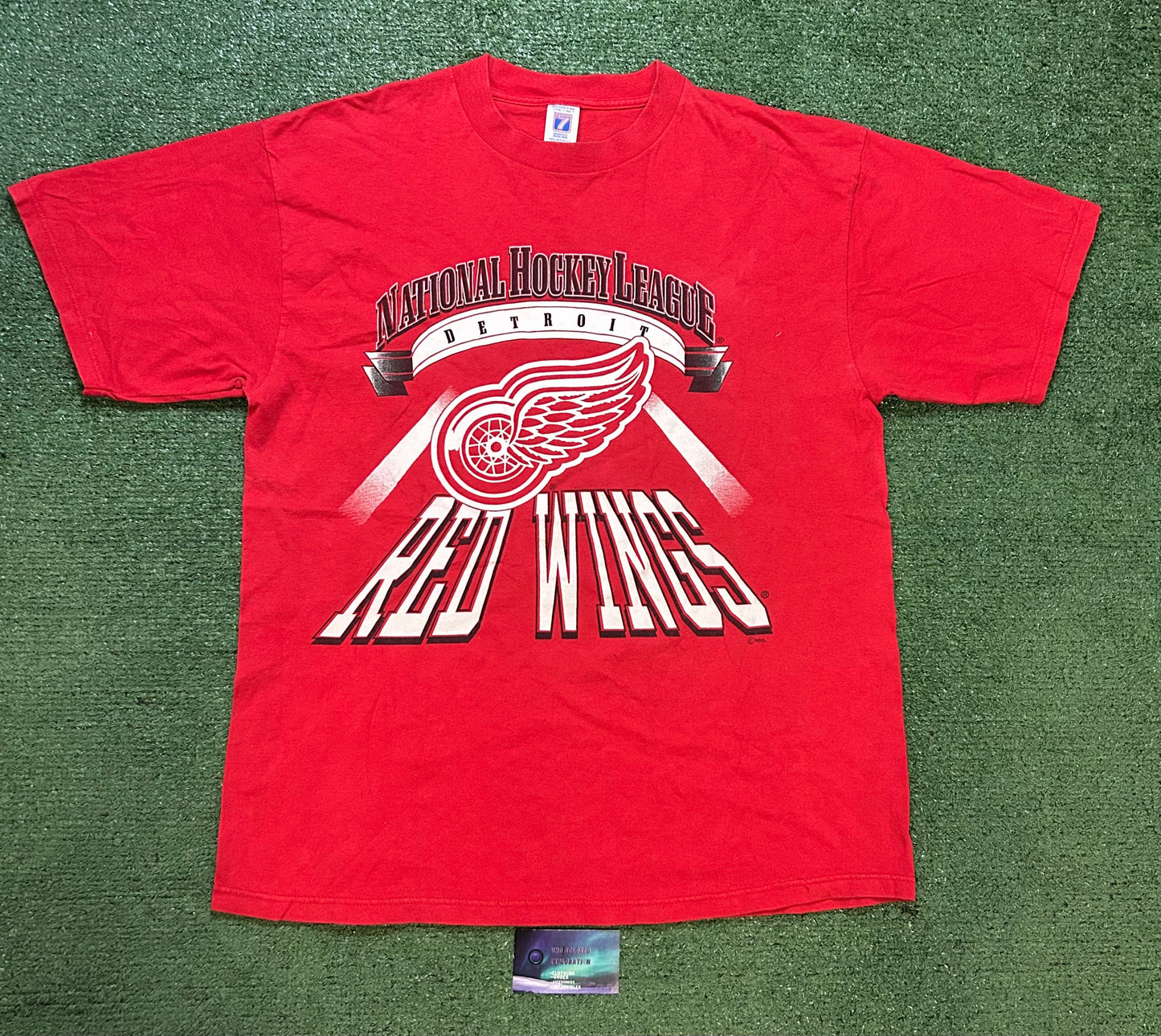 Vintage 1990s NHL Detroit red wings tee
