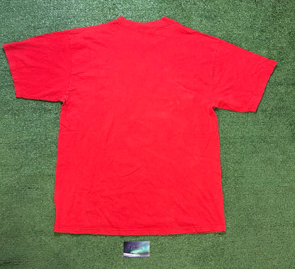 Vintage 1990s NHL Detroit red wings tee