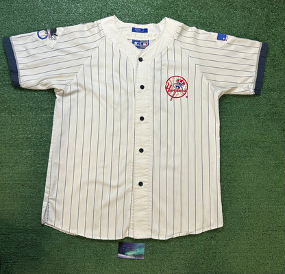 Vintage 1990s Starter New York Yankees pinstripe jersey