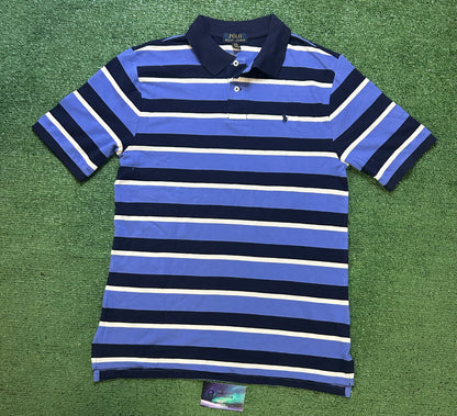 Polo Ralph Lauren navy and blue polo