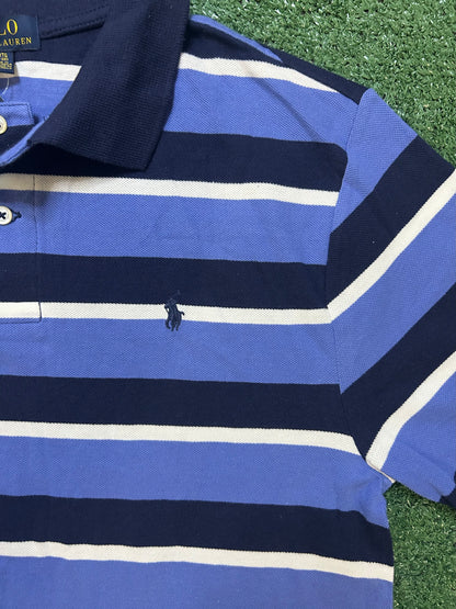 Polo Ralph Lauren navy and blue polo