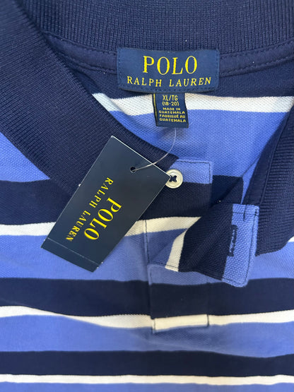 Polo Ralph Lauren navy and blue polo