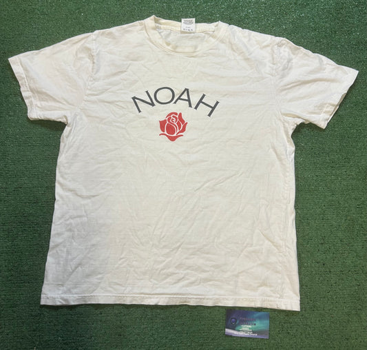 Noah NYC rose white tee