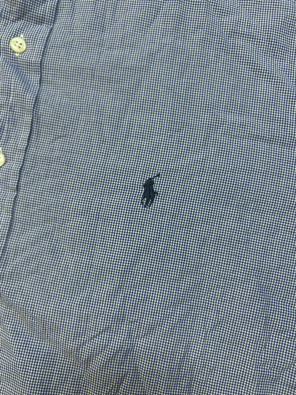 Polo Ralph Lauren blue and white button up