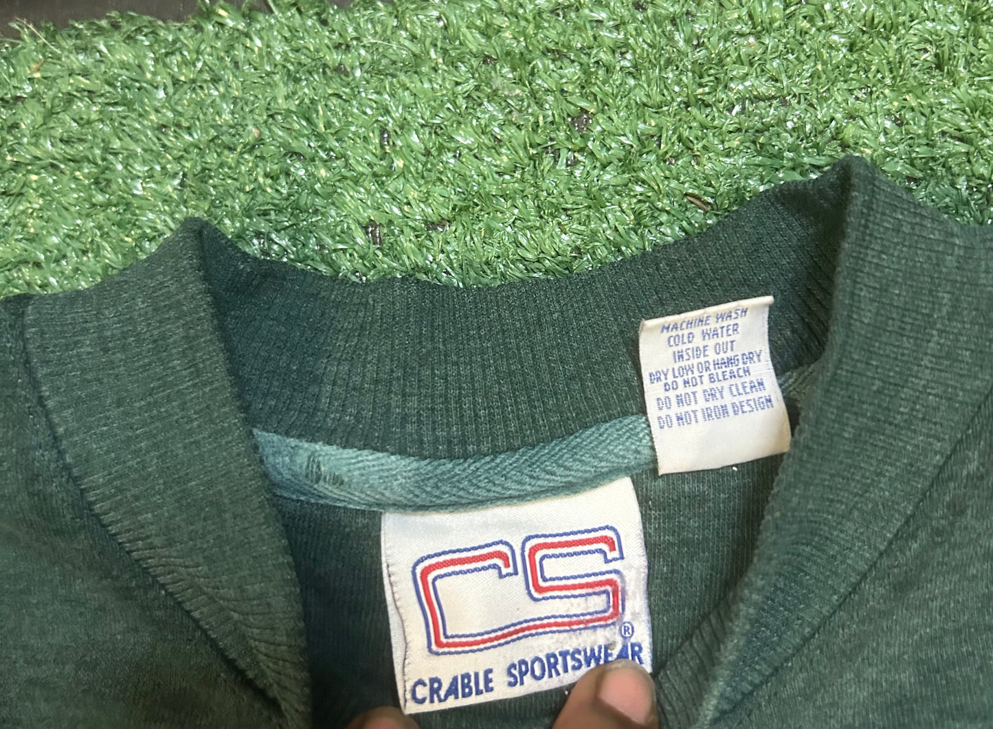 Vintage 1990s Oregon green crewneck