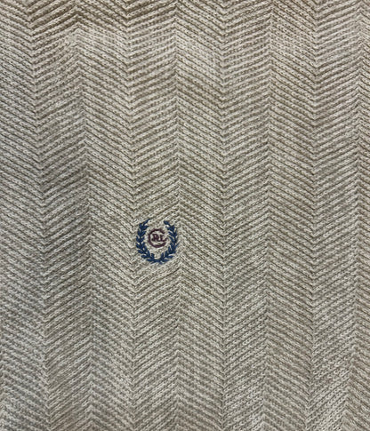 vintage beige herringbone knit chaps Ralph Lauren sweater