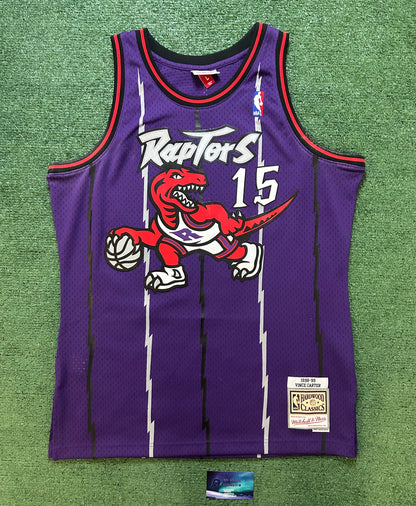Toronto raptors Mitchell and Ness Vince Carter #15 jersey