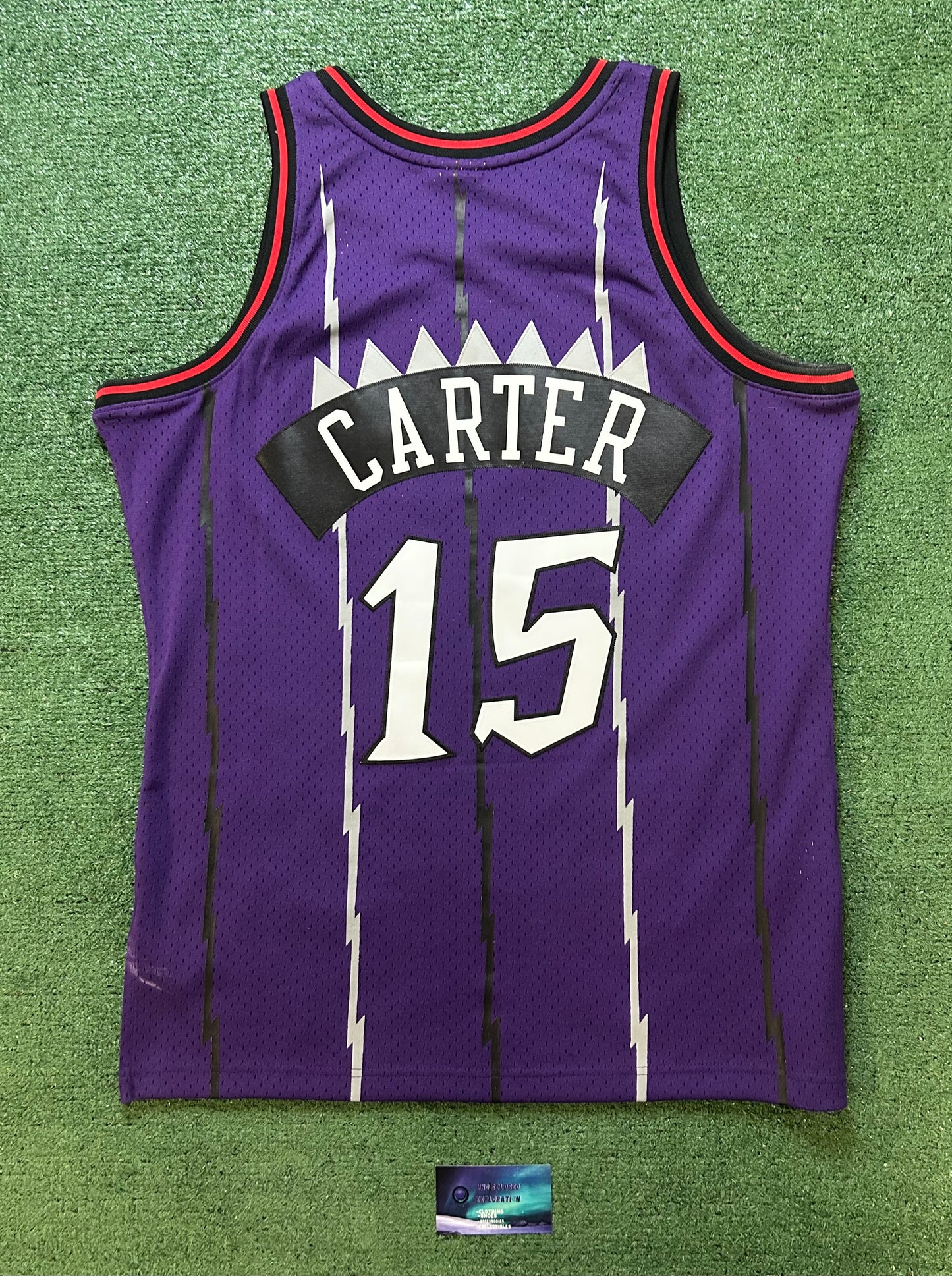 Toronto raptors Mitchell and Ness Vince Carter #15 jersey