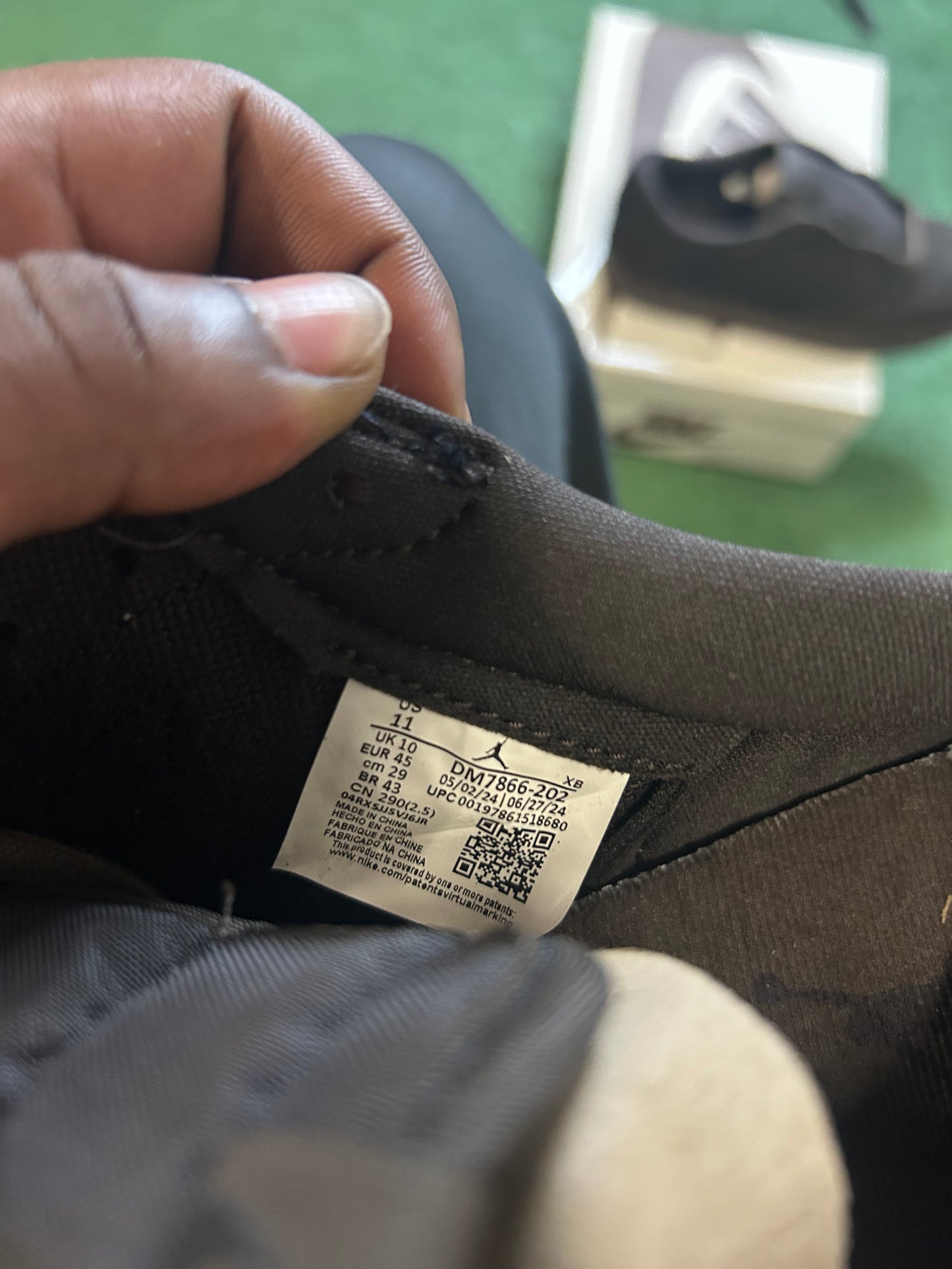 Jordan 1 low Travis Scott velvet brown