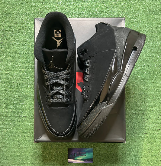 Jordan 3 black cat 2025