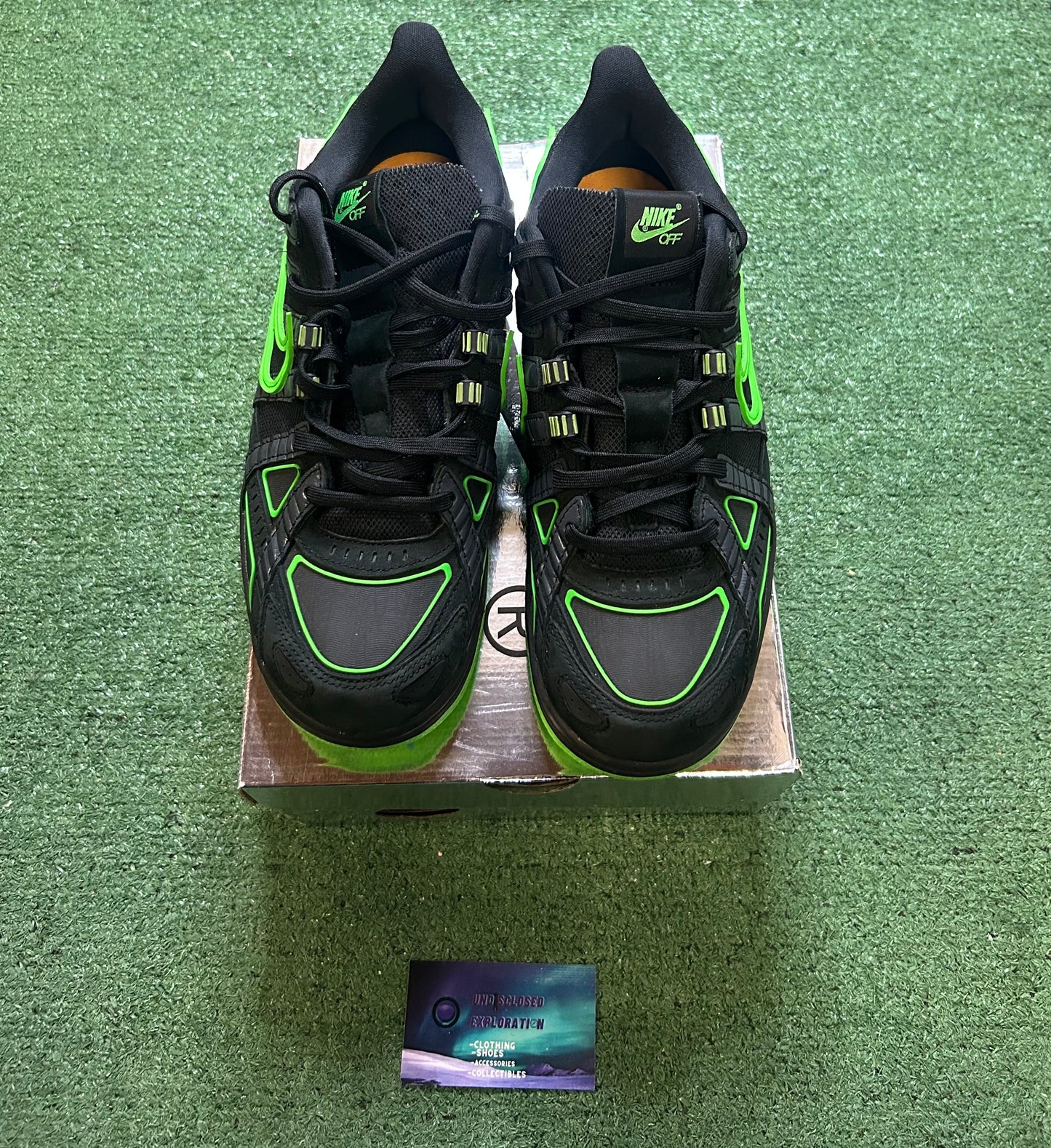 Nike X off white rubber dunk size 10.5men/12women