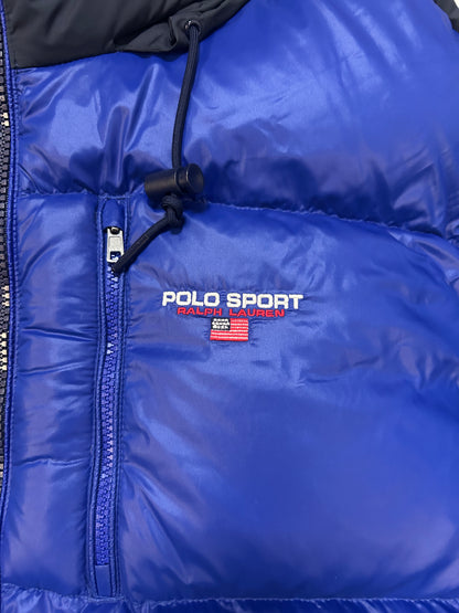 Polo Ralph Lauren sport USA blue puffer jacket
